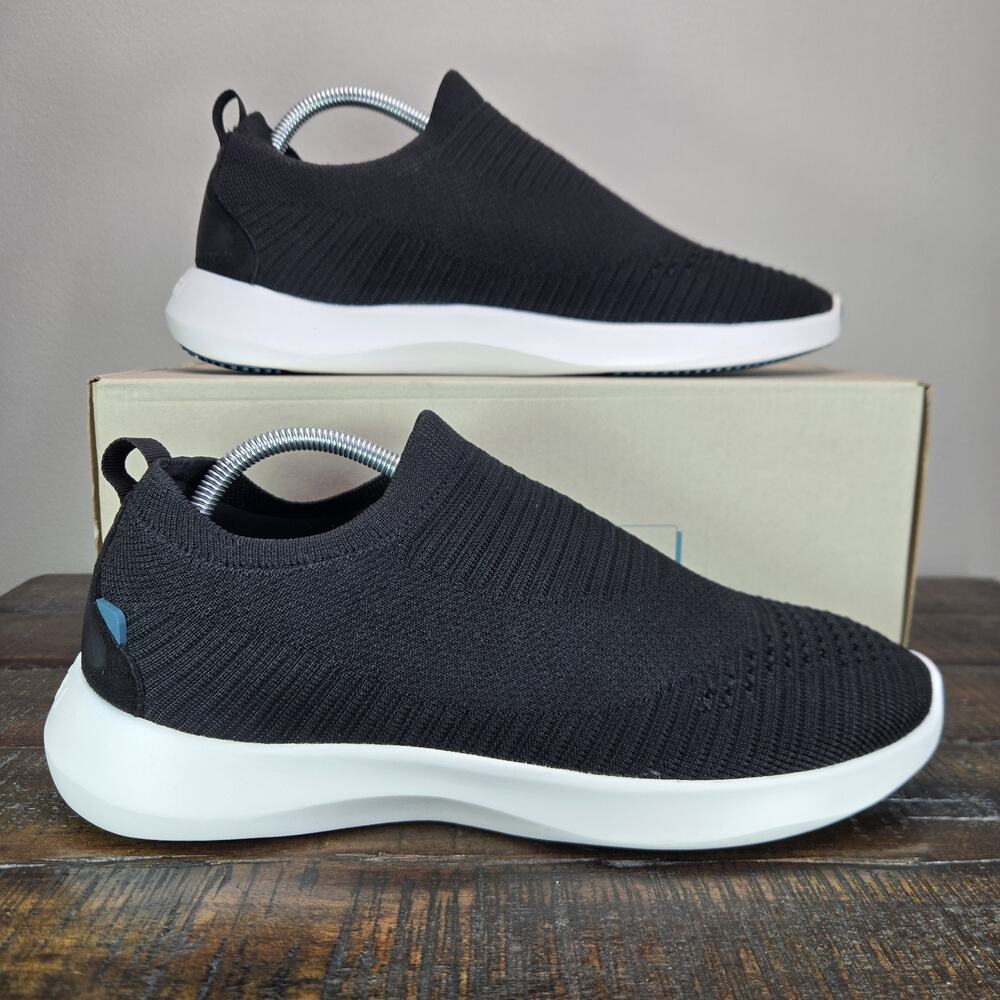 Vessi Everyday Move Slip On Mens Size 10 Waterproof Shoes Sneakers Onyx Black